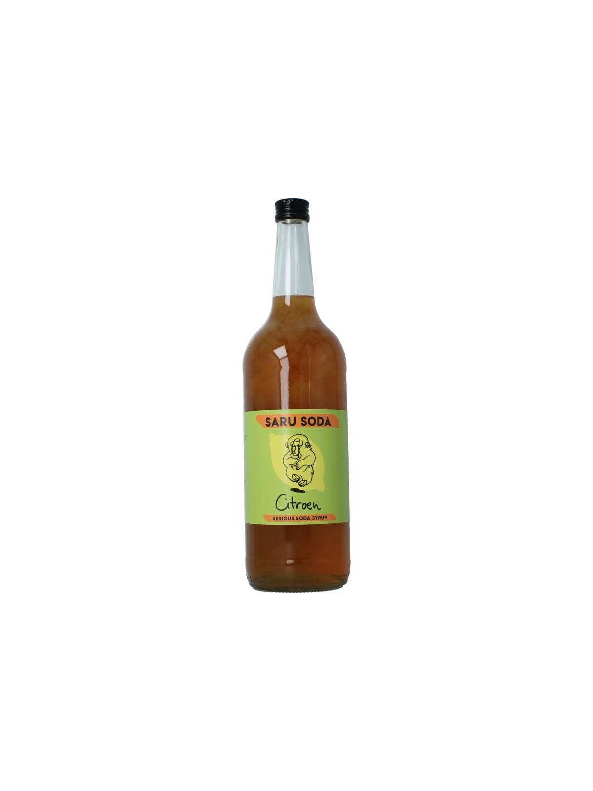 Saru Soda siroop citroen bio dem