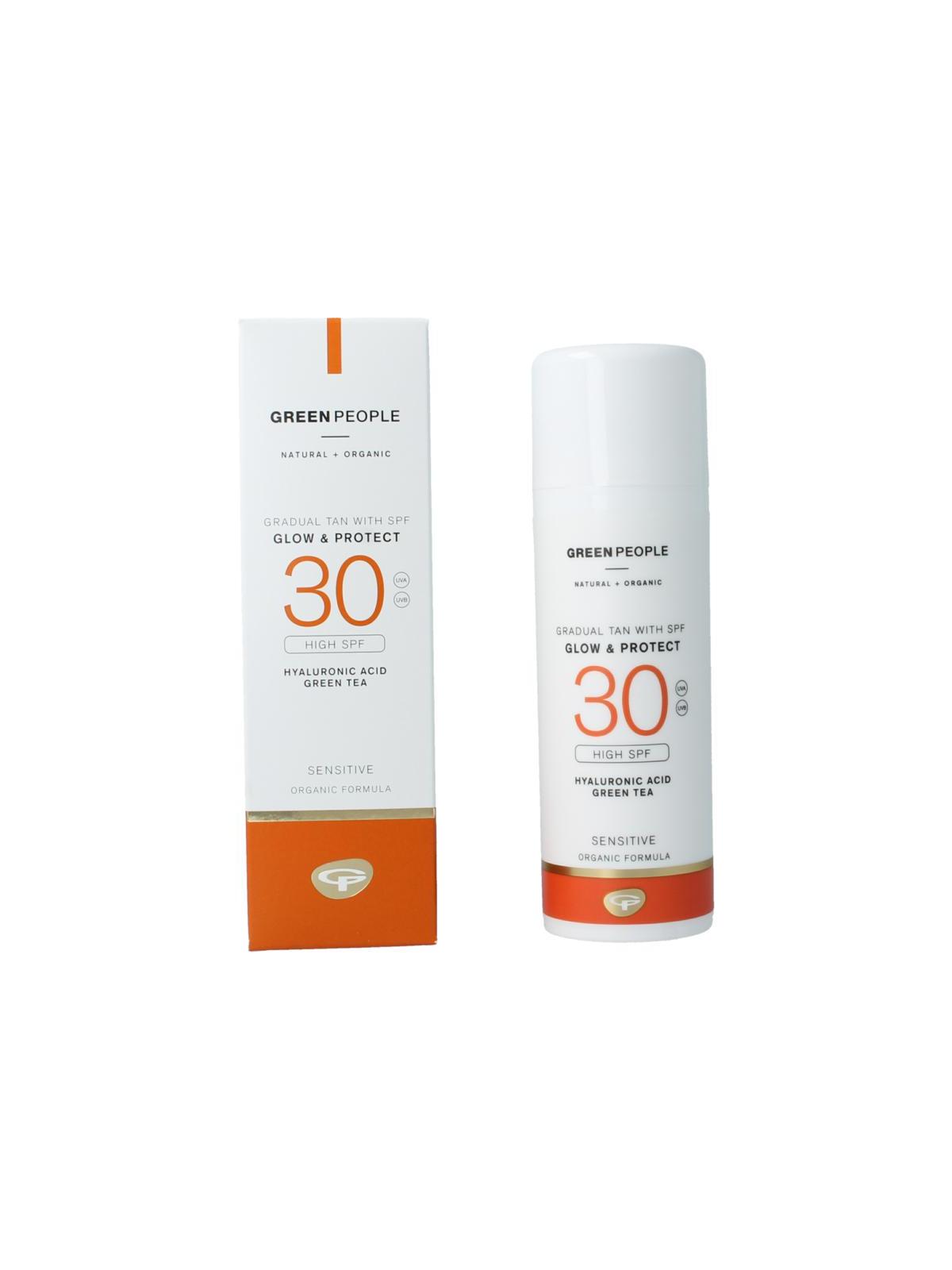 Green People Glow & protect SPF30