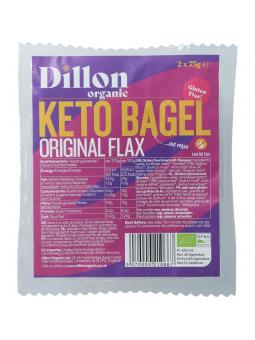 Dillon Organic bagel lijnzaad gltnvr bio dem