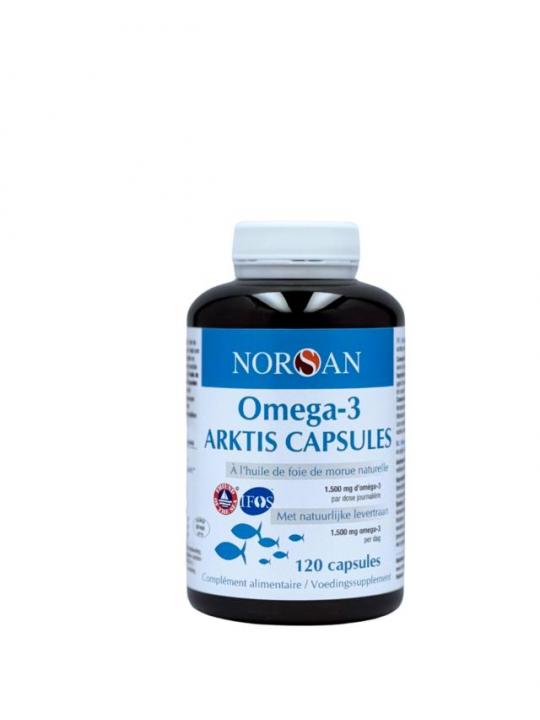 Omega-3 arktis natuurlijke levertraan