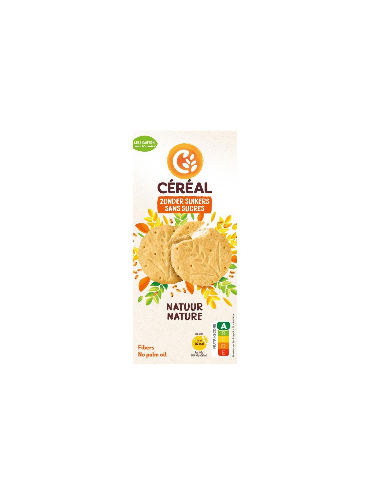 Cereal zandkoekjes natuur z suiker
