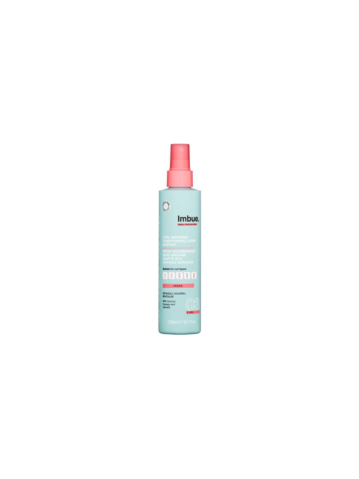 Imbue Curl inspiring conditoner leave in spray