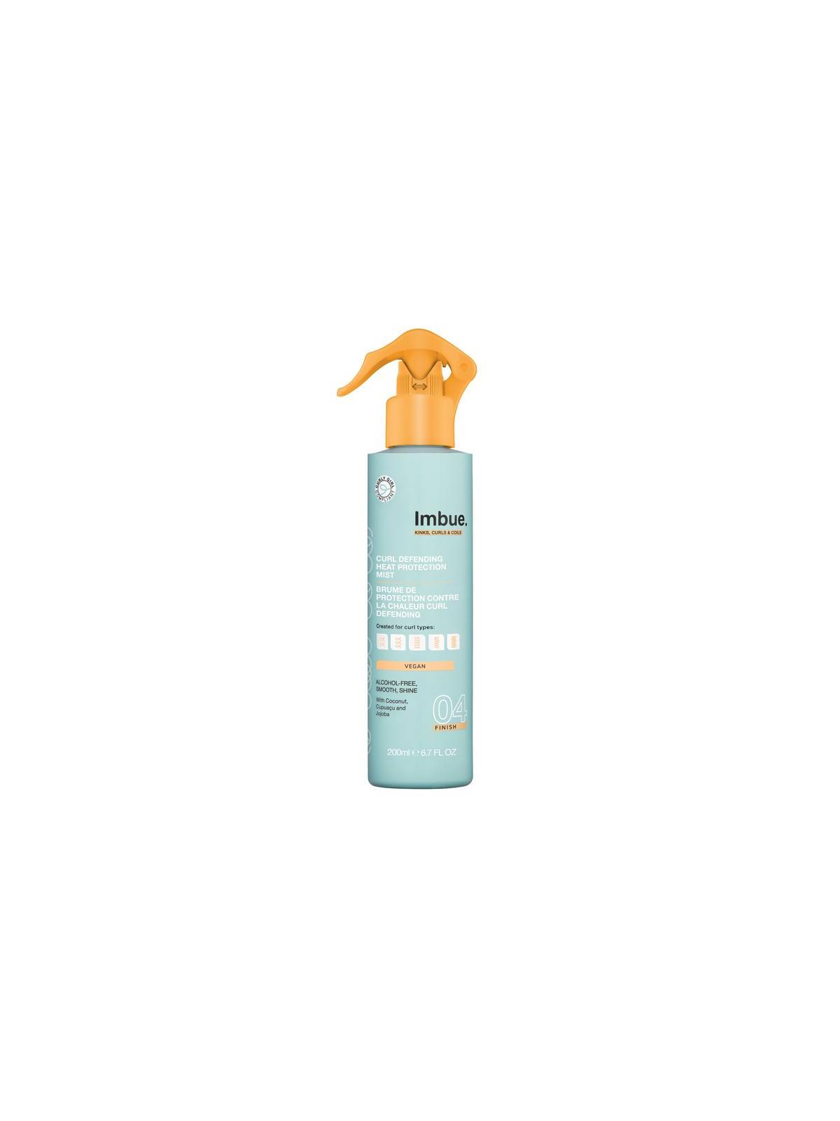 Imbue Curl defending heat protection mist