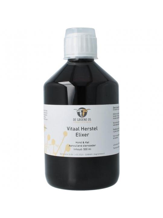 Groene Os vitaal herstel elixer hond/kat