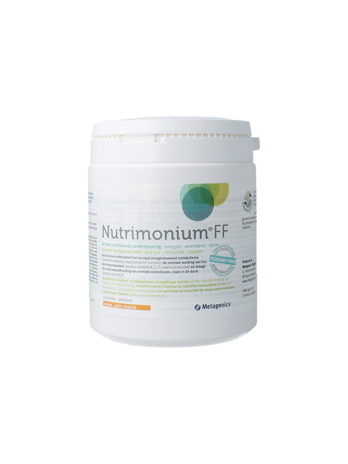 Nutrimonium Nutrimonium fodmap free tropical