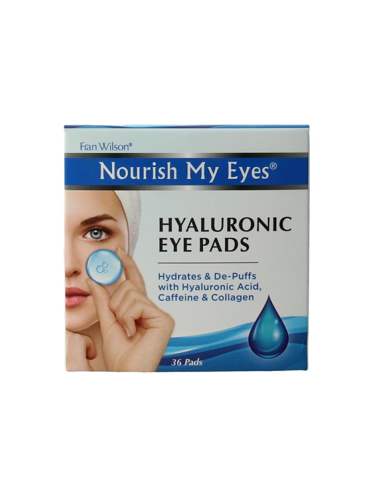 Nourish my eyes eyepads hyaluron