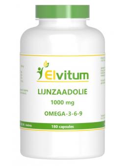 Elvitum lijnzaadolie omega 3 6 9