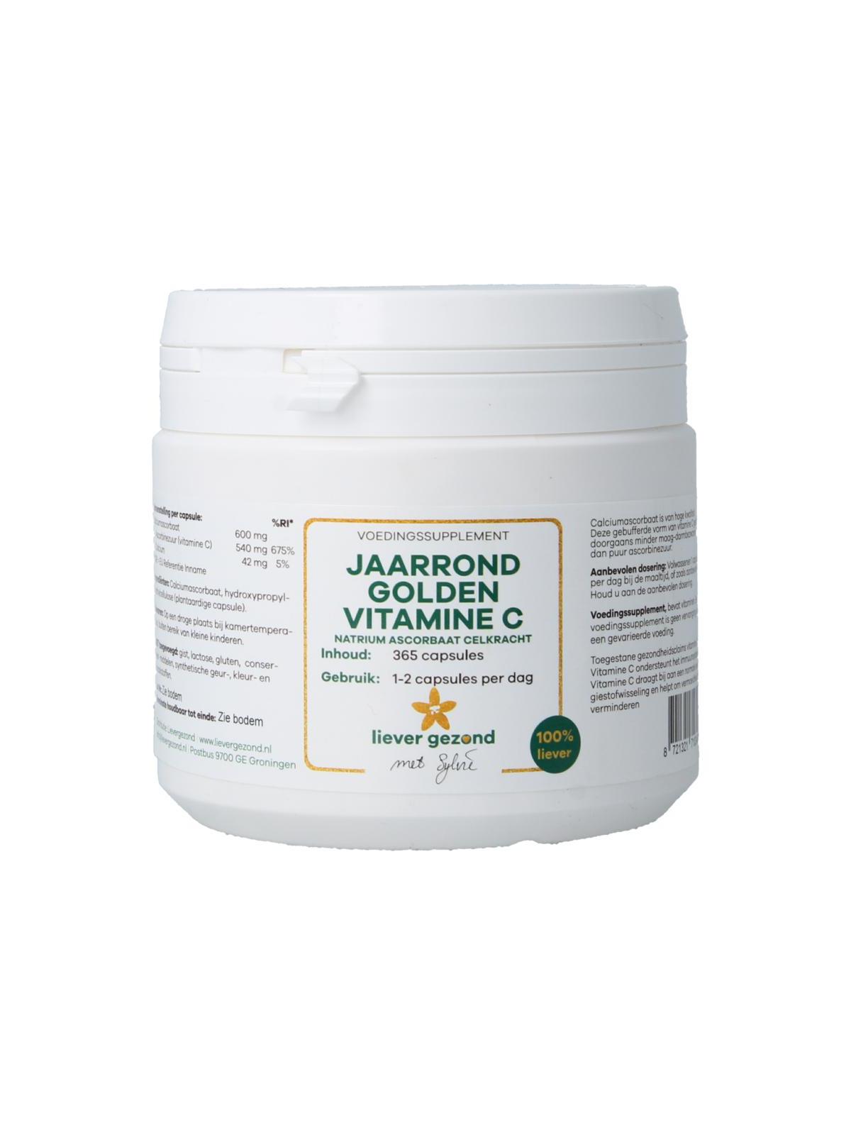 Liever Gezond jaarrond vitamine c