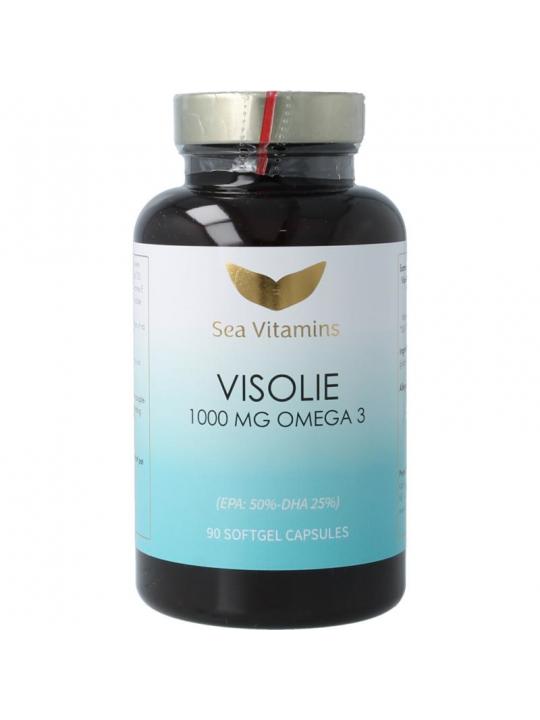 Sea Vitamins omega 3 visolie strong m vit e