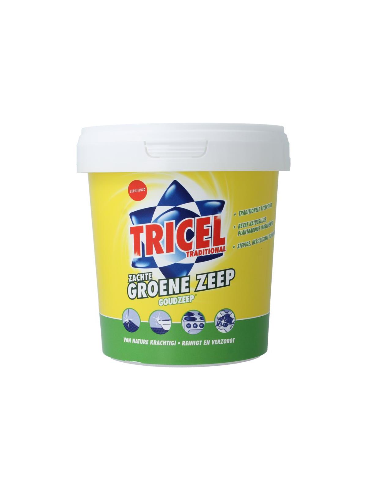 Tricel Goudzeep kuipje groen bio