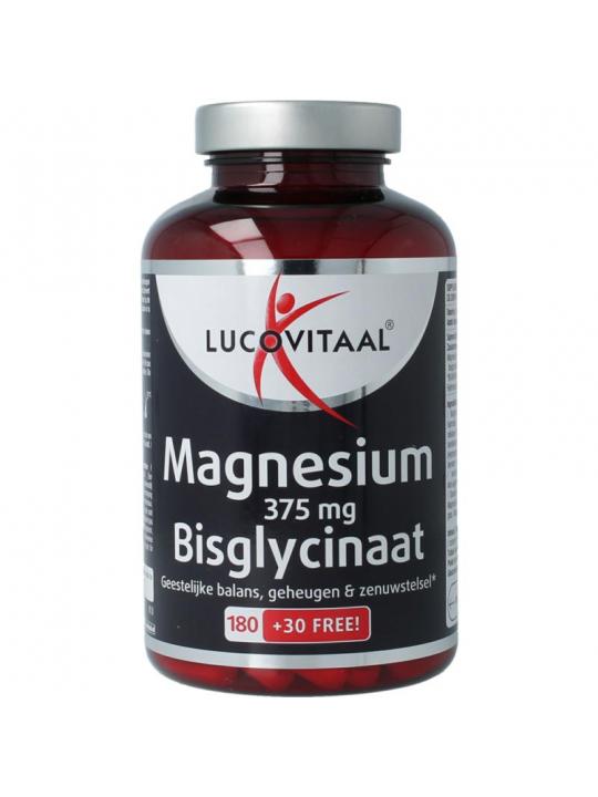 Lucovitaal magnesium 375mg bisglycinaat