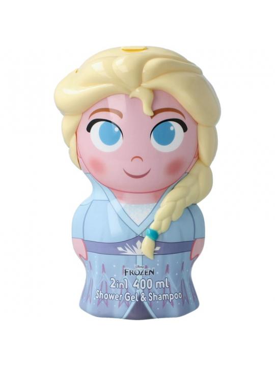 Air-Val Frozen Elsa 2D figure shower & shampoo
