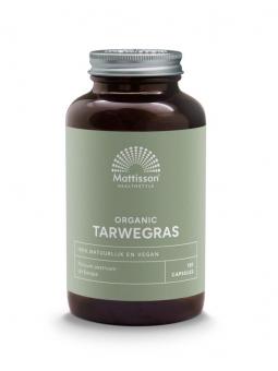 Mattisson organic tarwegras 600mg bio