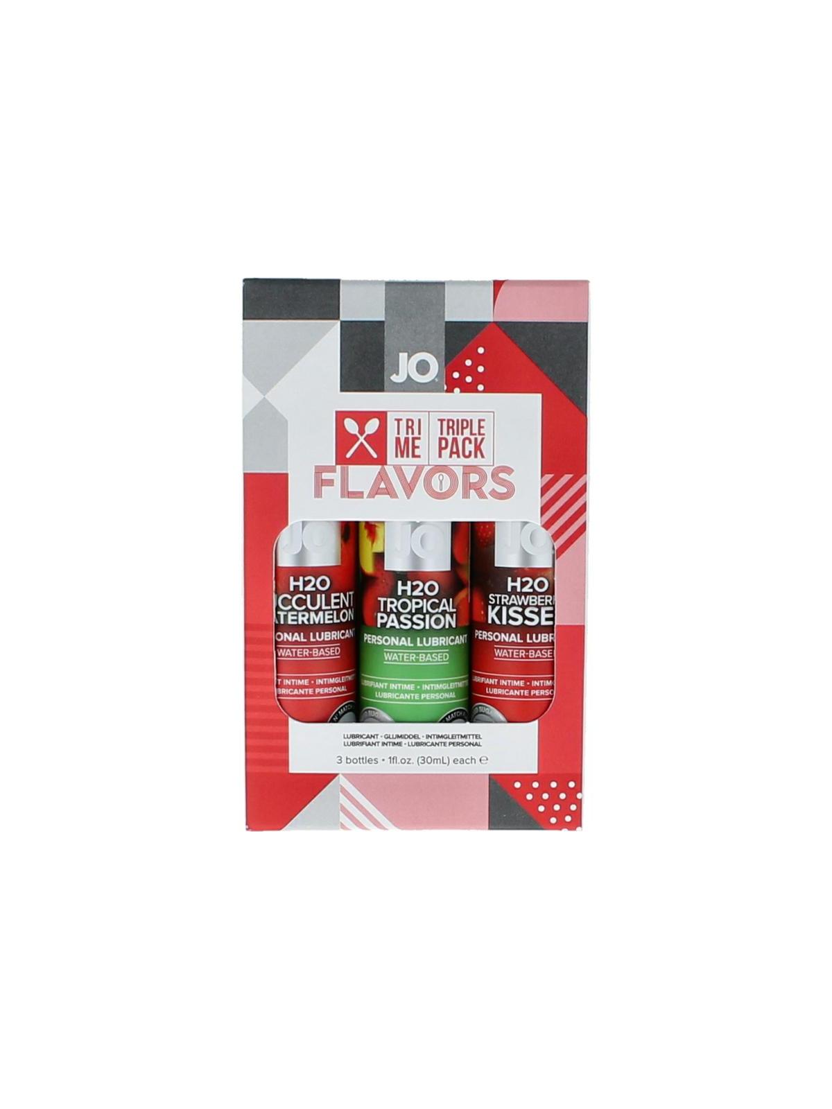 System Jo Tri me triple pack flavors