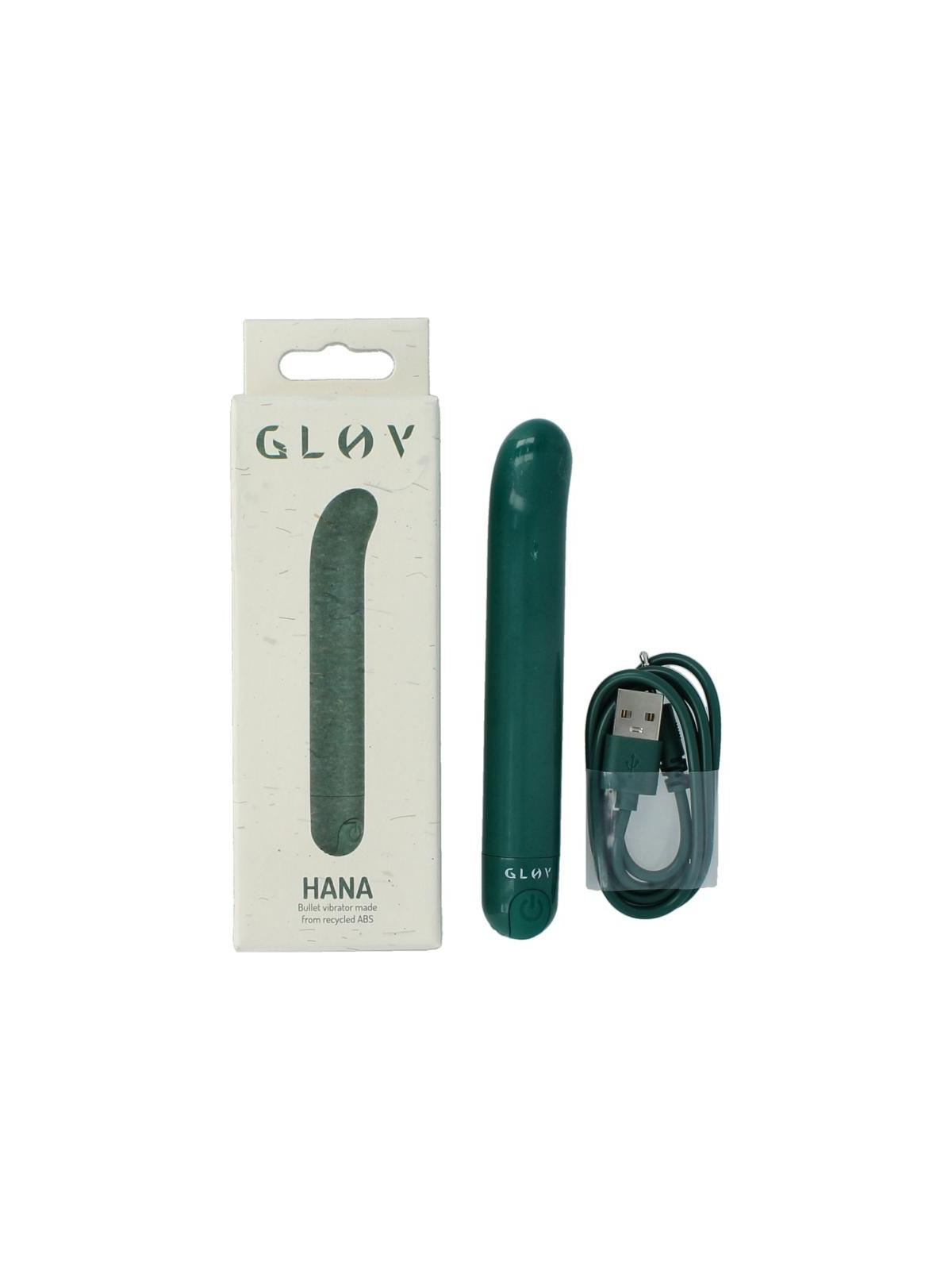 Glov Hana eco g-spot vibrator groen