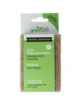 Greenhub schuursponsjes eco krasvrij