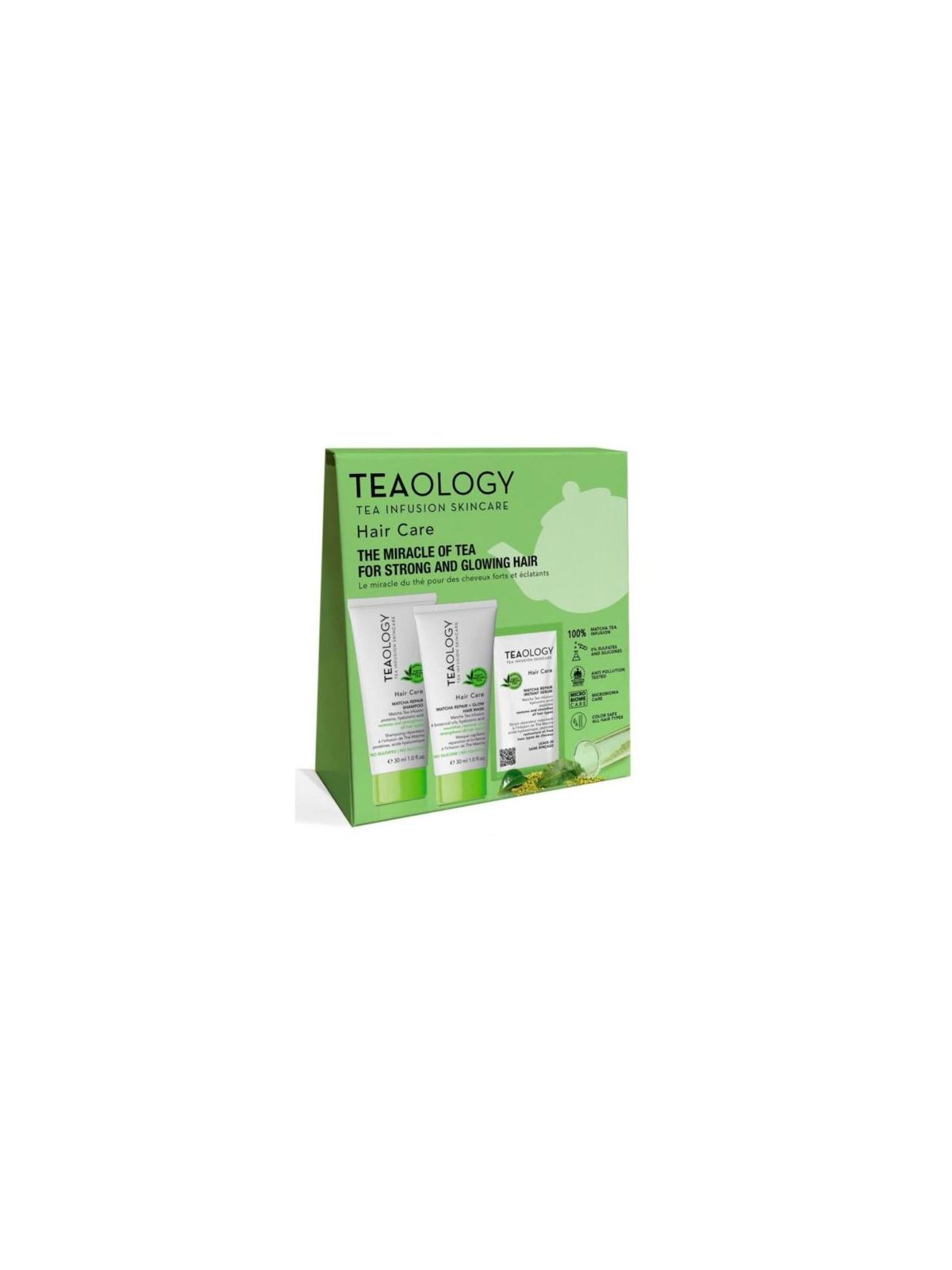 Teaology Matcha repair hair care kit