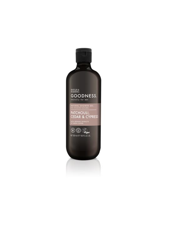 Baylis & Harding Goodness men showergel pathouli/cedar/cypress