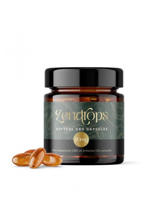 Eureleaf Zendrops capsules 20mg