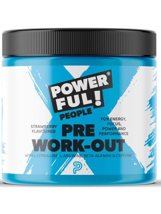 Powerful People Pre work-out strawberry