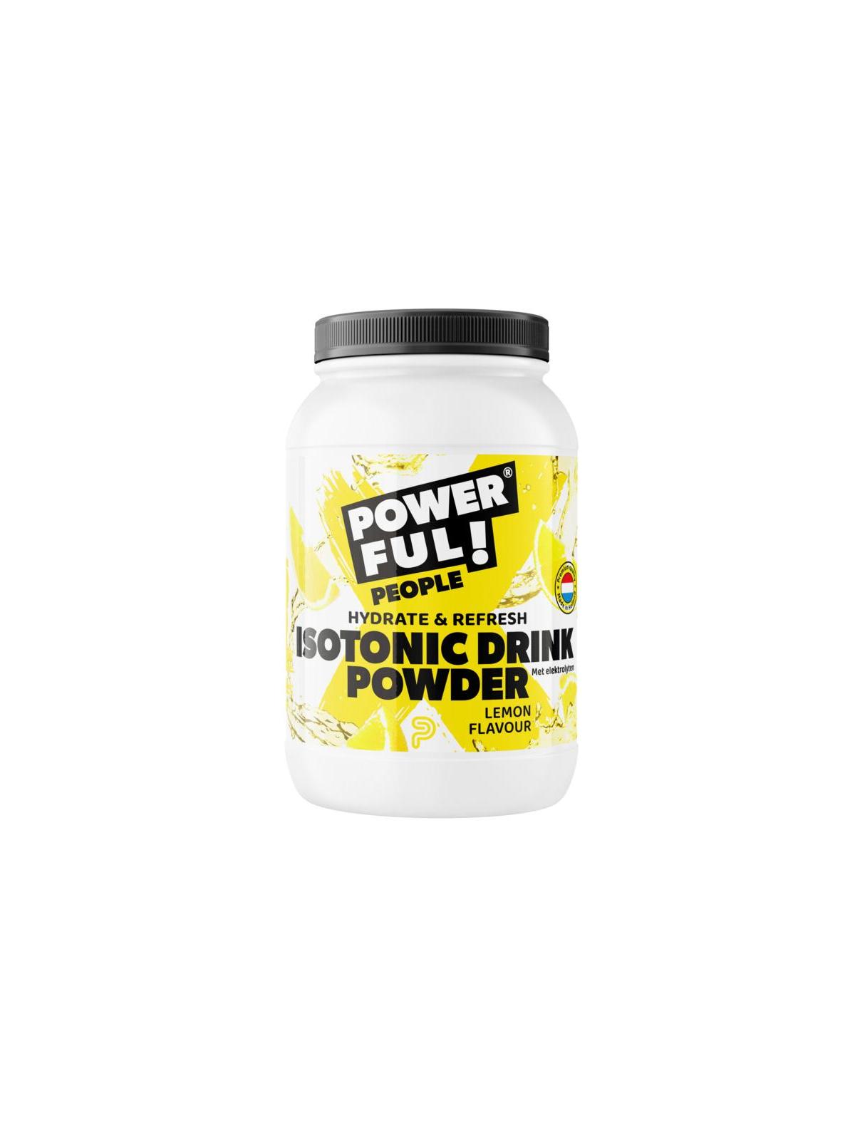 Powerful People Isotonic drink powder lemon flavour