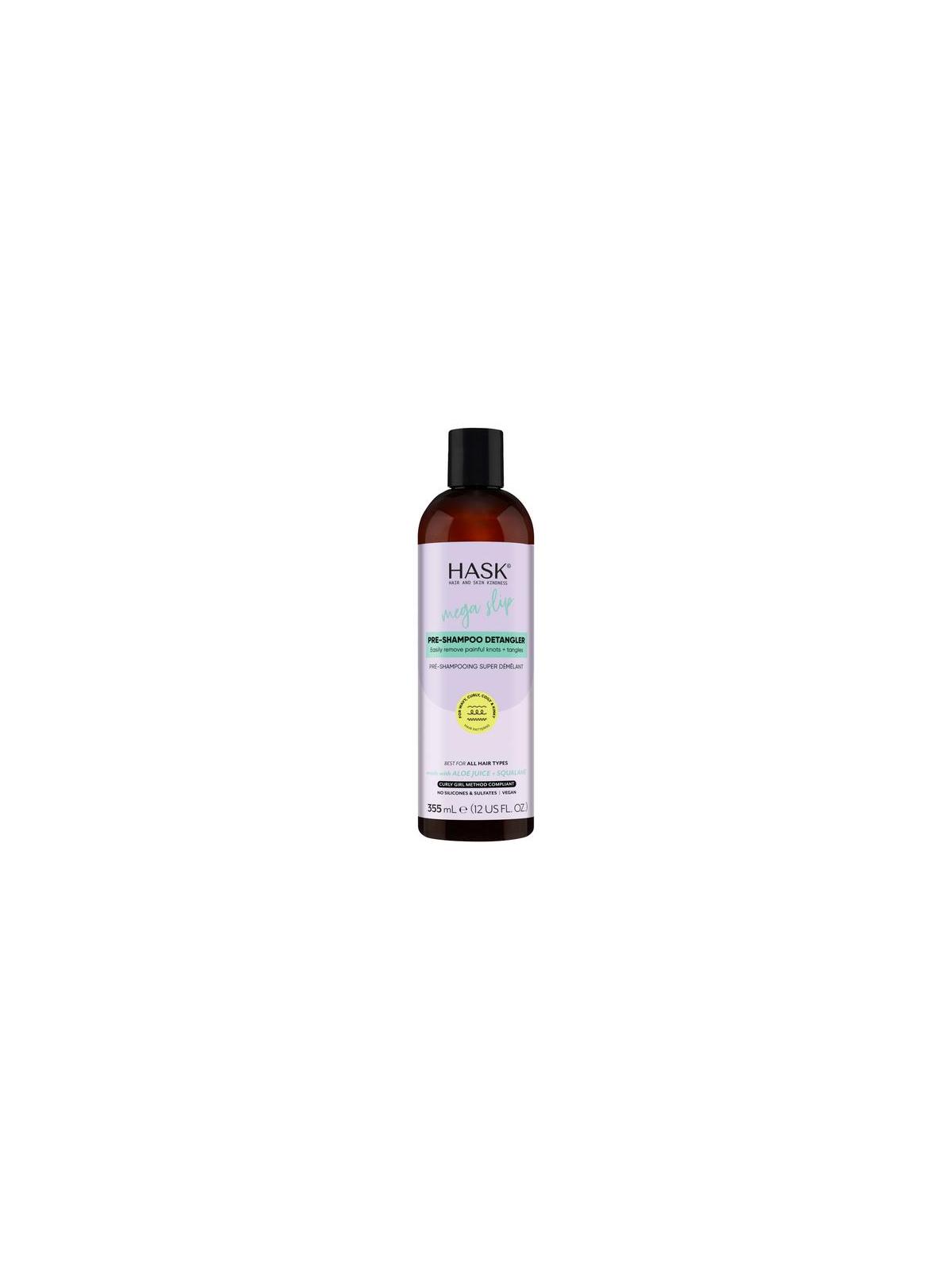 Hask mega slip pre-shamp detangler