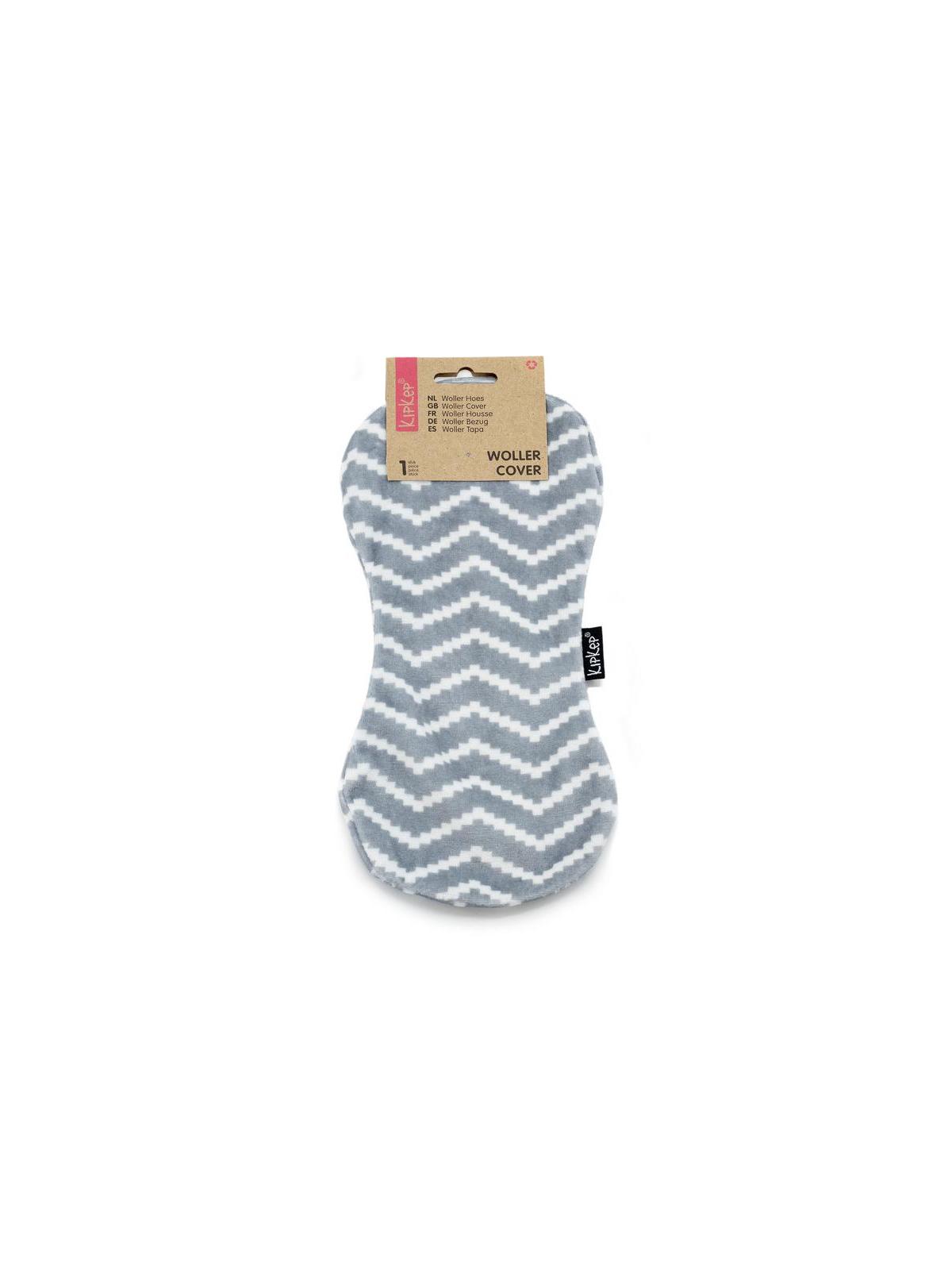 Kipkep Woller cover regular wasbaar silver grey