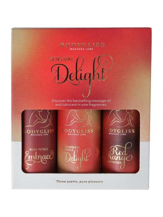 Bodygliss sensual del three-pack tr ed