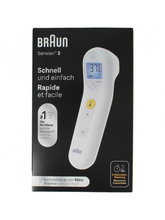 Braun Voorhoofdthermometer Sensian 3 BNT050