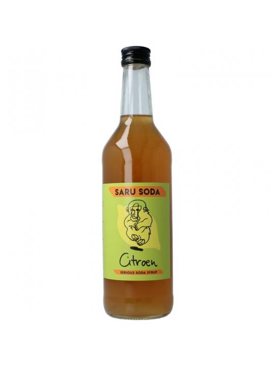 Saru Soda siroop citroen bio dem