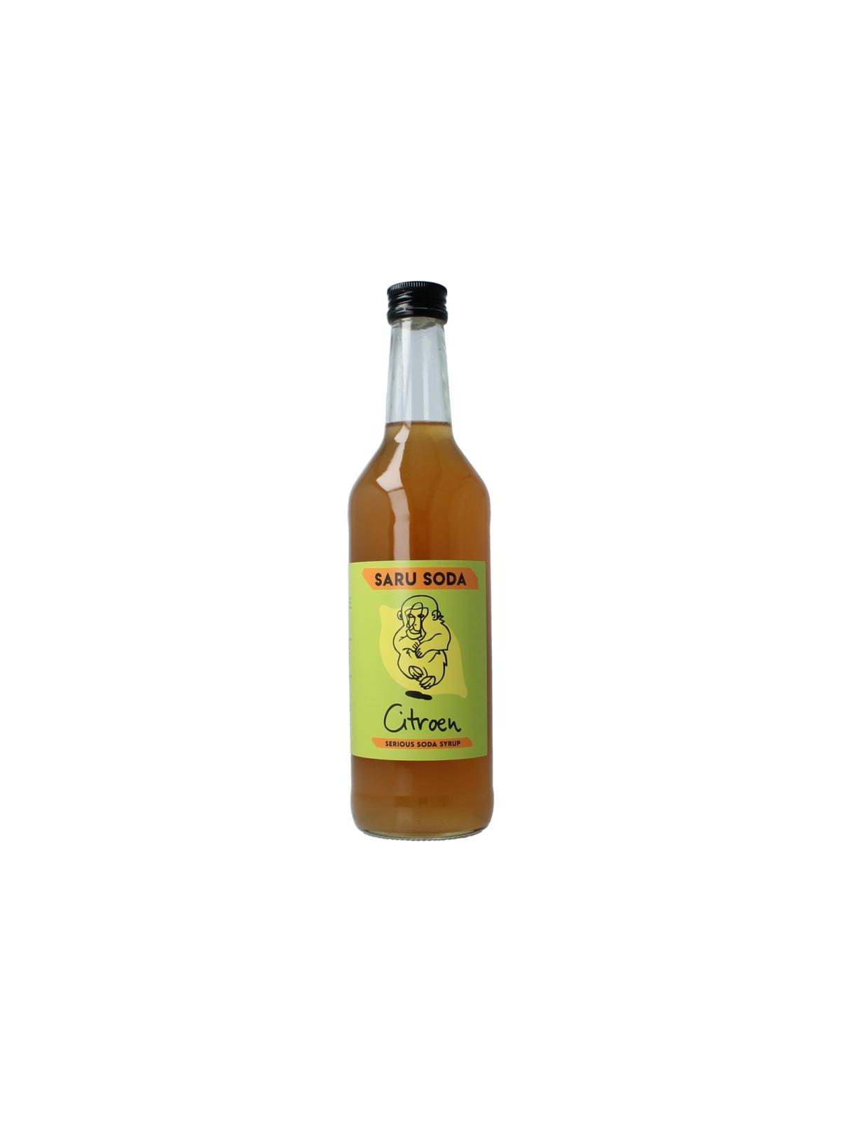 Saru Soda siroop citroen bio dem
