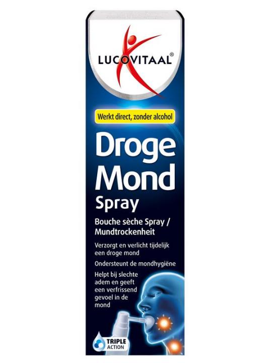 Lucovitaal droge mond spray