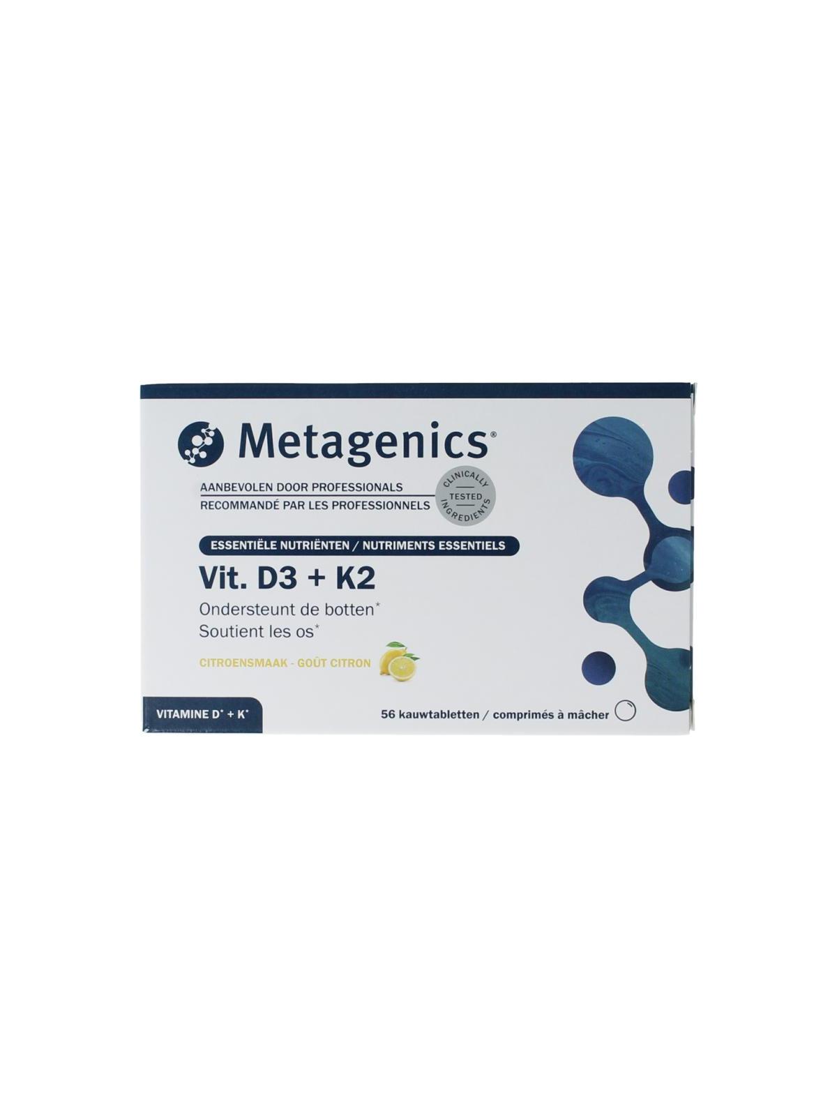 Metagenics vit d3 +k2 nfd