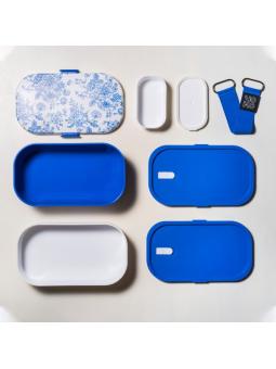 Yoko Lunchbox toile de joy blue 1200ml