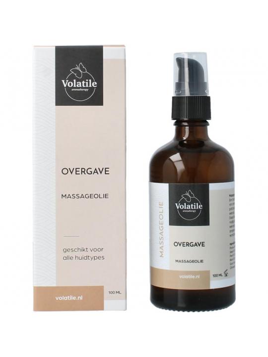 Volatile massageolie overgave
