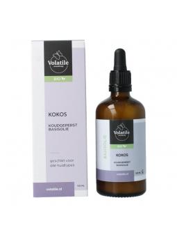 Volatile kokos koudgep basisolie bio