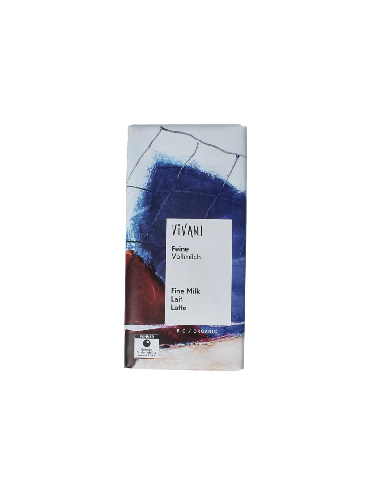 Vivani Vivani fine milk choco bio