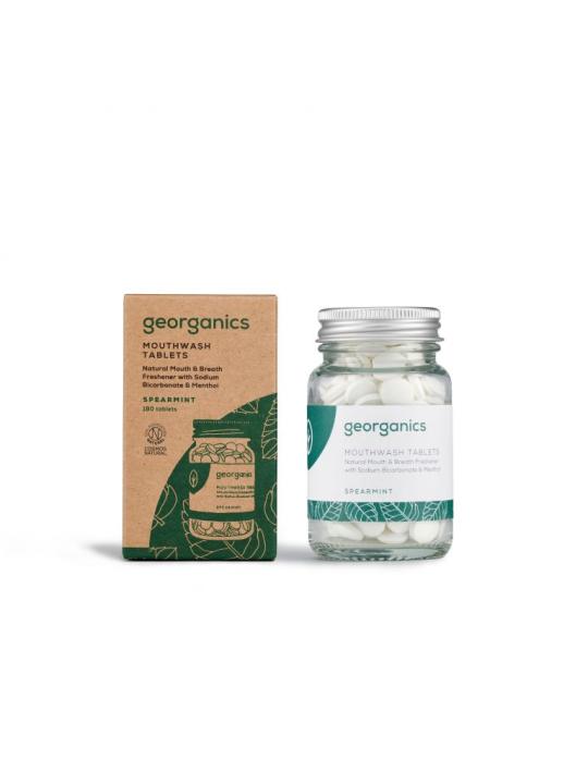 Georganics mouthwash tablets spearmint