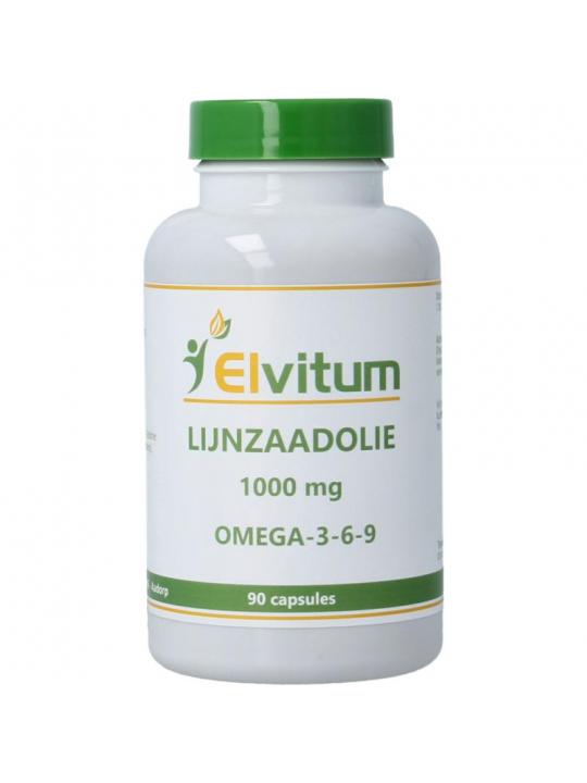 Elvitum lijnzaadolie omega 3-6-9