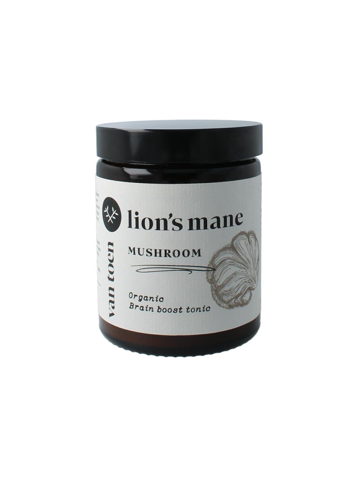 Van Toen Lion's mane poeder bio