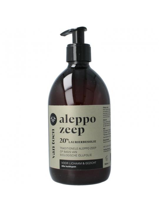 Van Toen aleppo zeep 20% vloeib bio