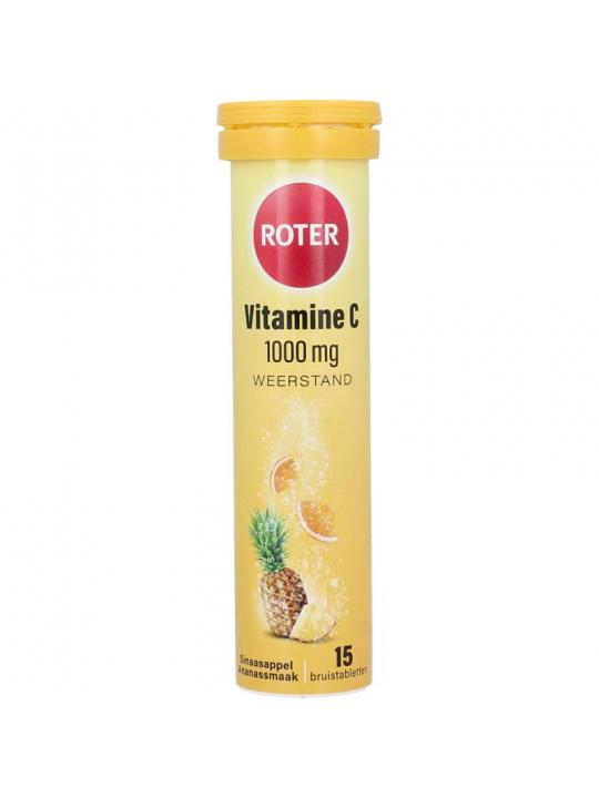 Roter Roter bruistabl ananas vit c