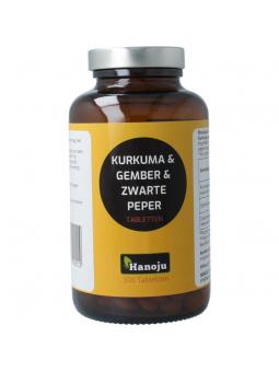 Hanoju kurkuma+gember+piperine 500mg