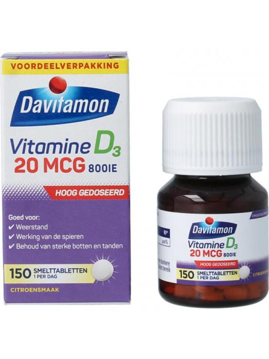 Davitamon Davitamon vit d 20mg melttabs