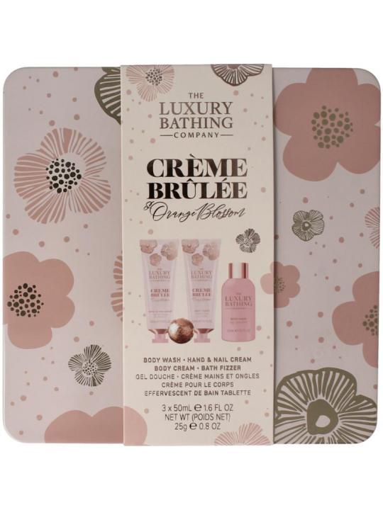 The Luxury Bath Relax & unwind hand nail creme body wash etc blik