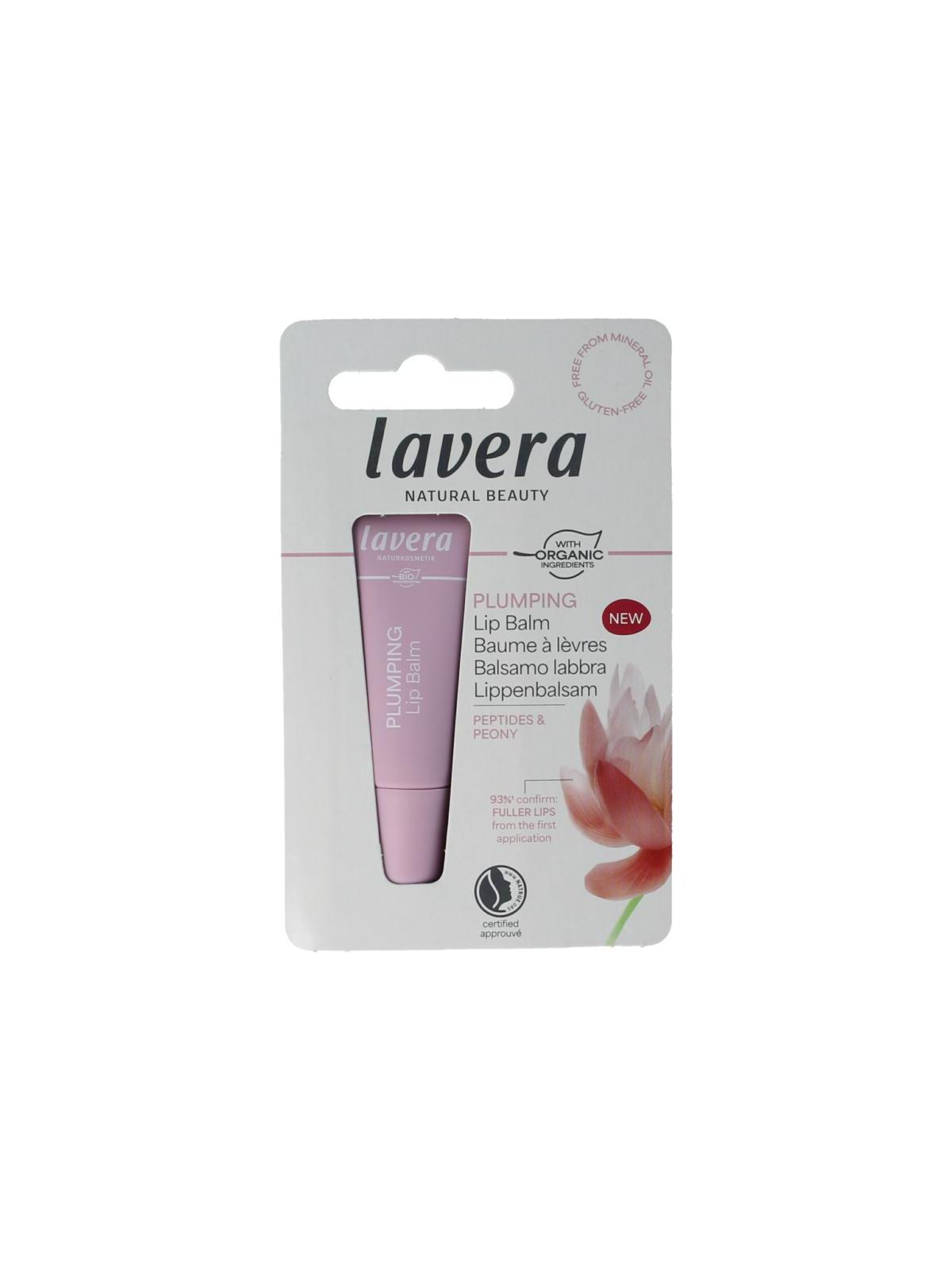 Lavera lipbalm plumping
