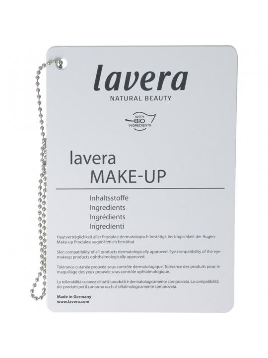 Lavera colour cosm inci boekje