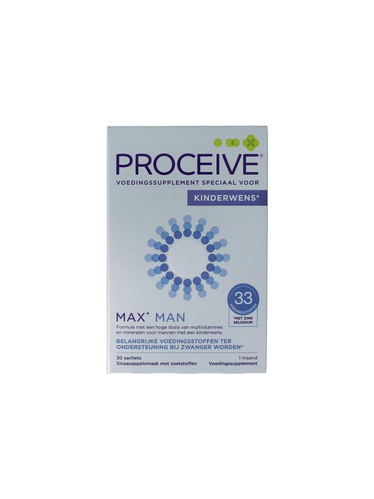 Proceive Kinderwens max man sachets