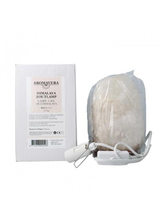 Aroma Vera himalaya zoutlamp wit 2-3kg