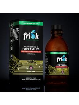Frisk omega 3 for families lemon